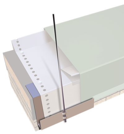 Lightning Rod Bracket (Style 2)